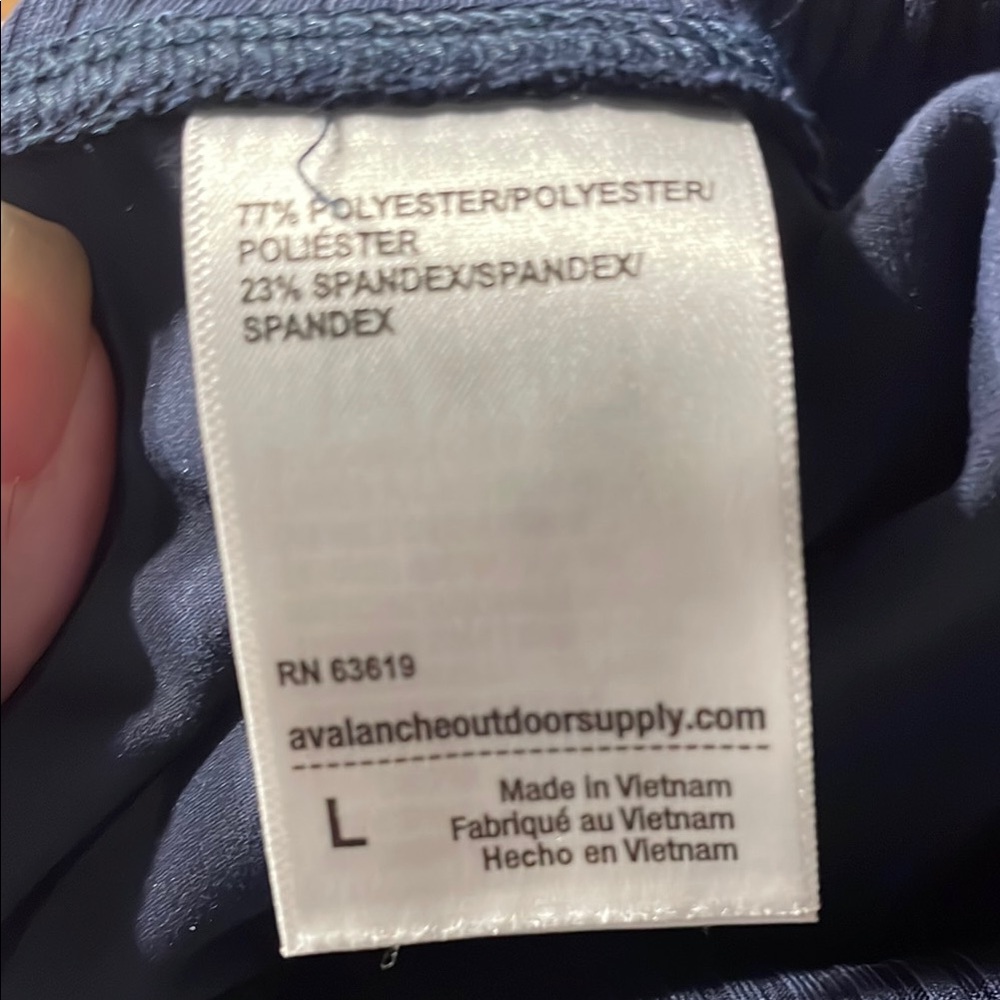 Avalanche Navy Track Pants - Picture 7 of 7